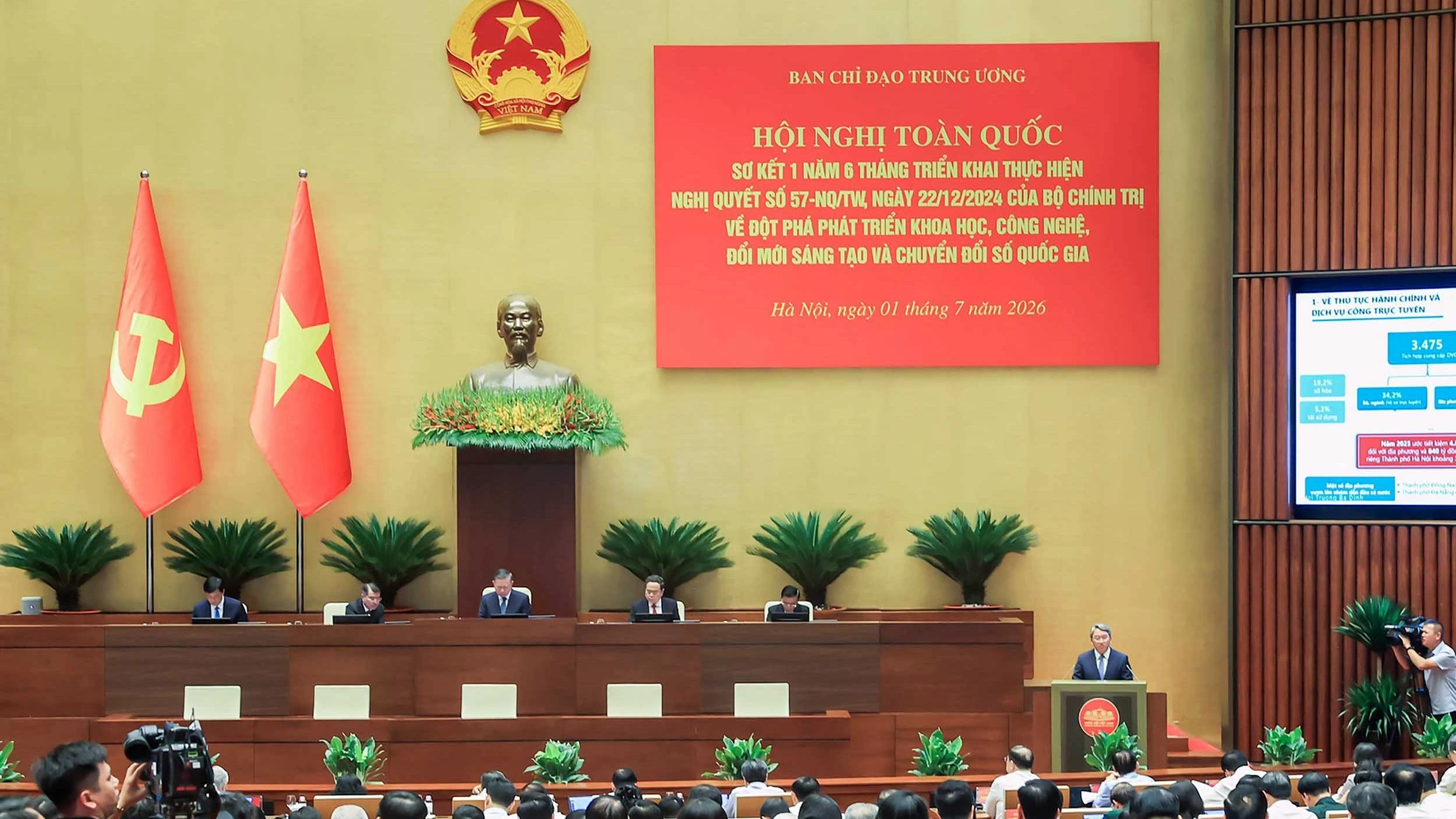 Ministry of Foreign Affairs attends National Conference reviewing implementation of Resolution 57