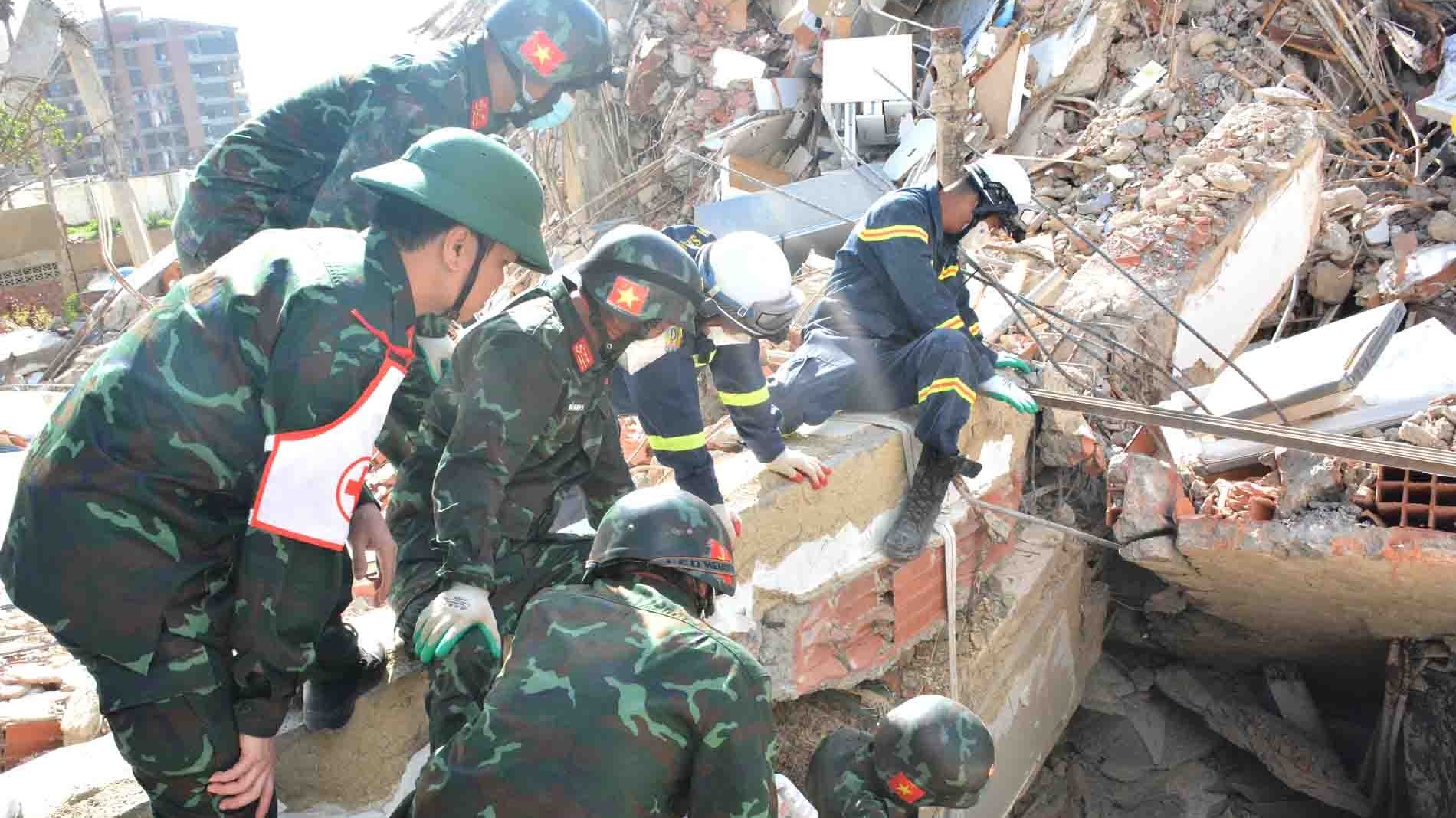 Vietnamese Rescue Team recovers nine more earthquake victims in Venezuela