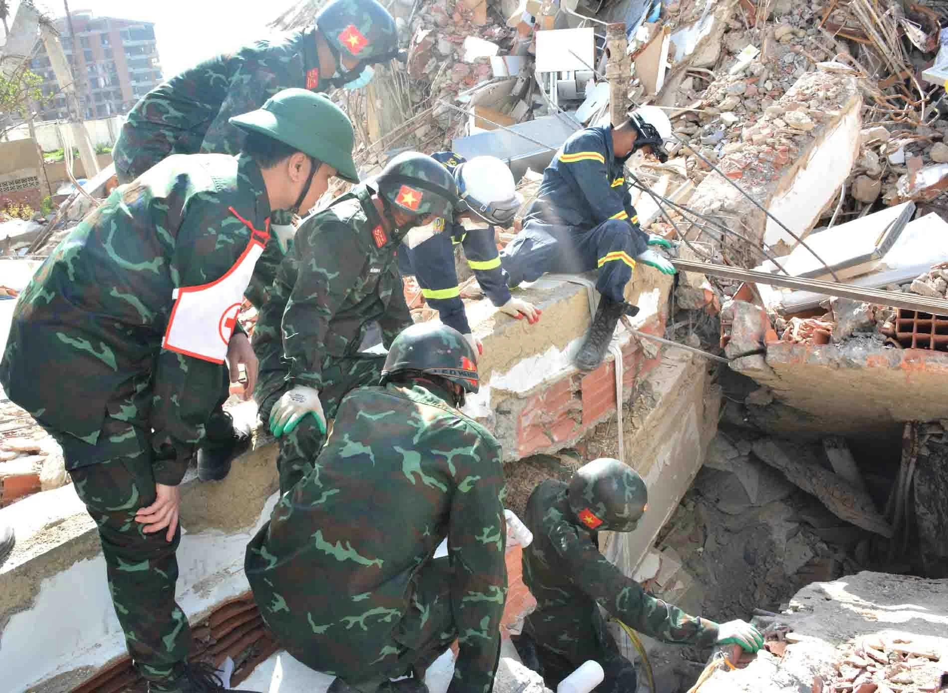 Vietnamese Rescue Team recovers nine more earthquake victims in Venezuela