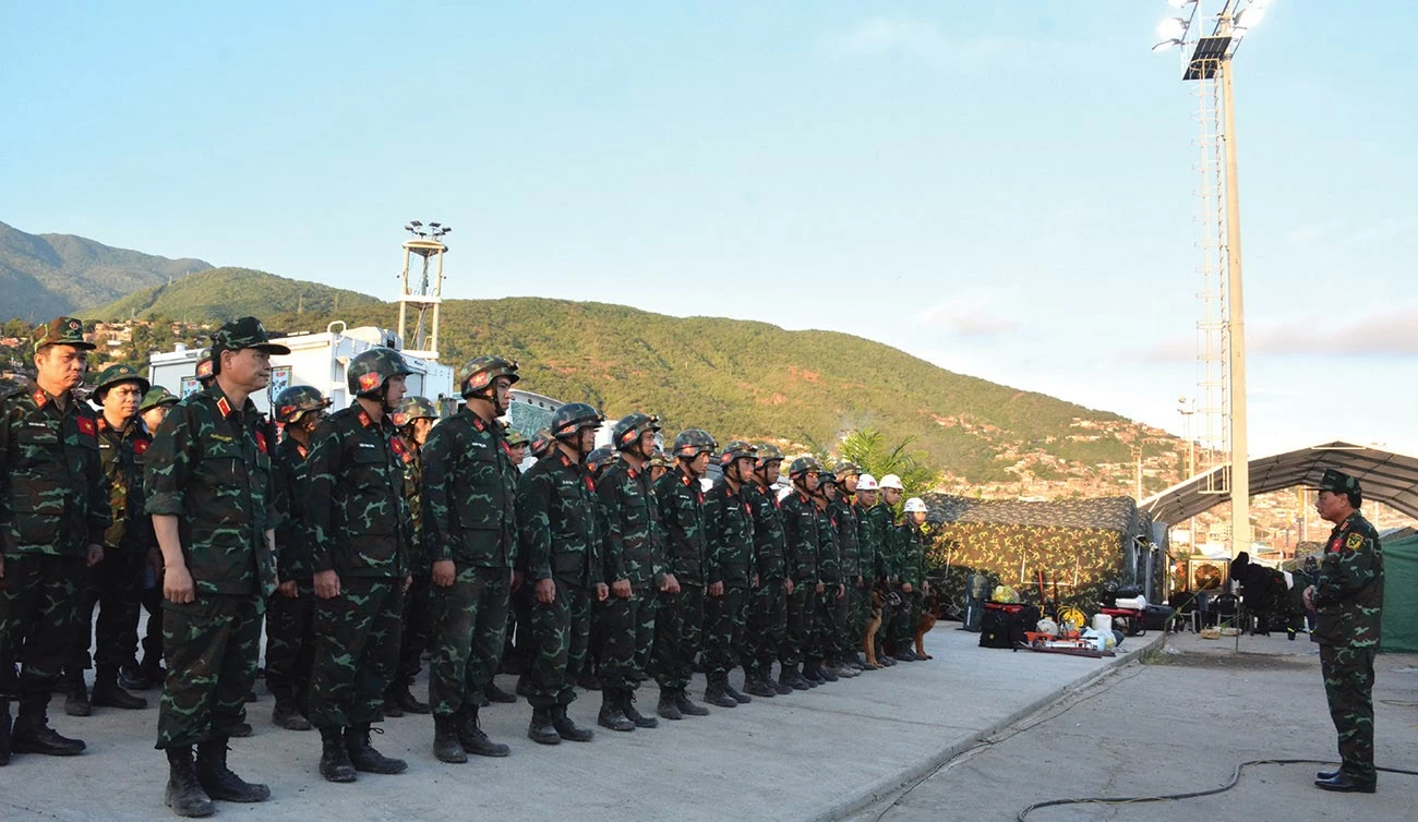 Vietnamese Rescue Team recovers nine more earthquake victims in Venezuela