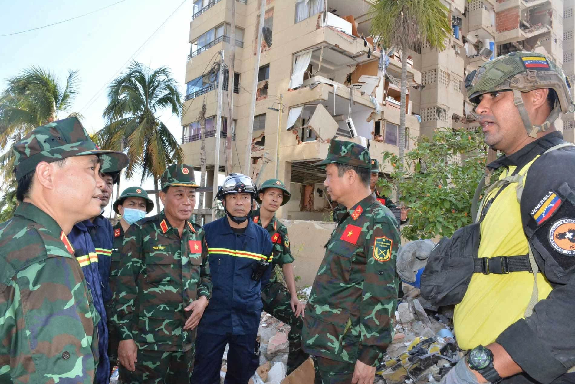 Vietnamese Rescue Team recovers nine more earthquake victims in Venezuela