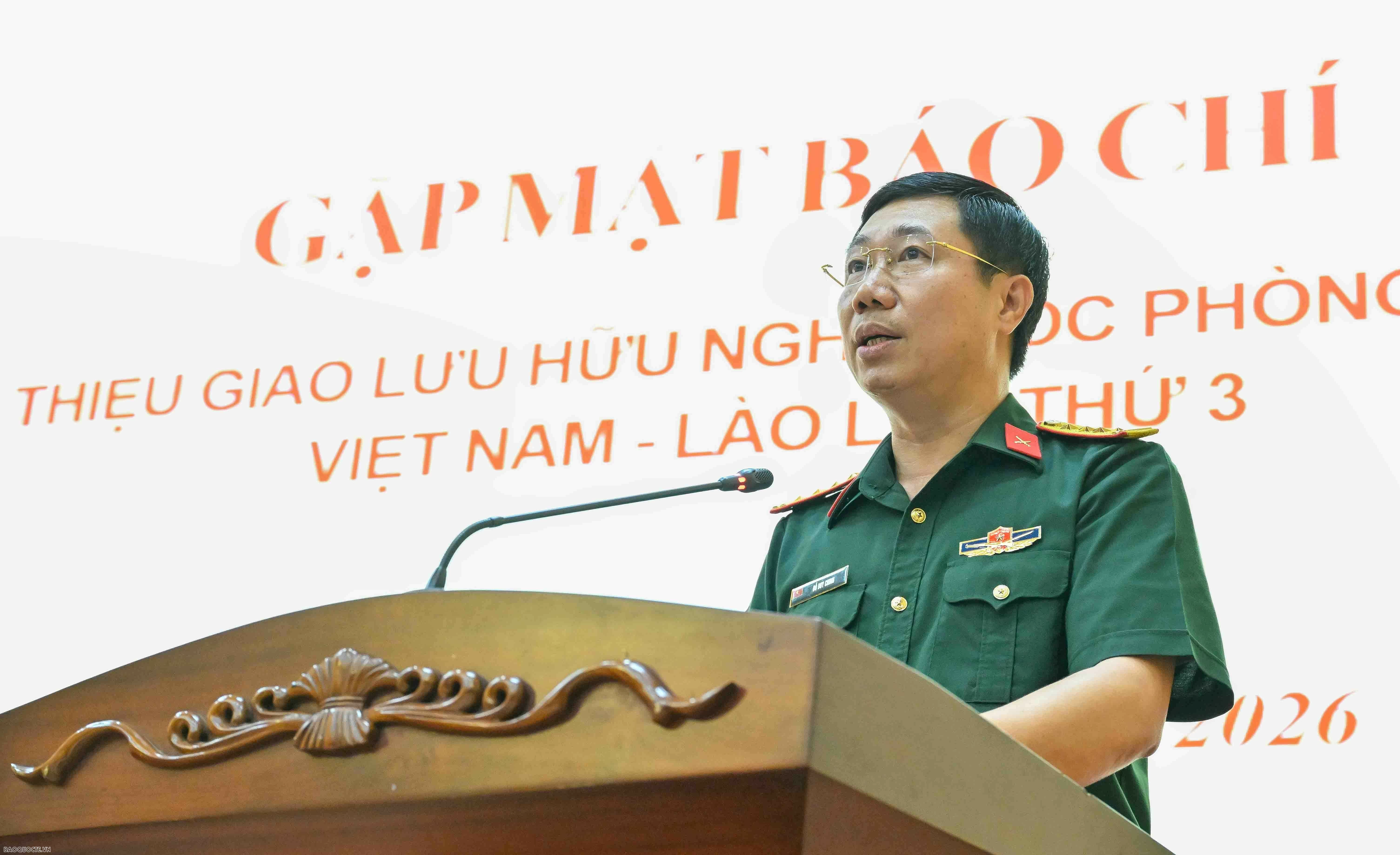 Press Conference on Vietnam-Laos Border Defence Friendship Exchange