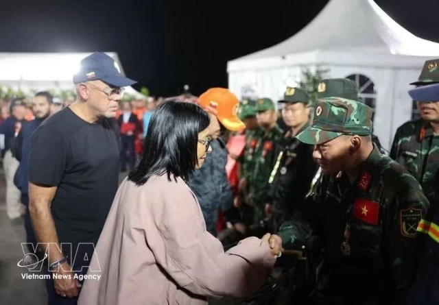 Venezuela honours international rescue teams, sends thanks to General Secretary, President To Lam Venezuela honours international rescue teams, sends thanks to General Secretary, President To Lam