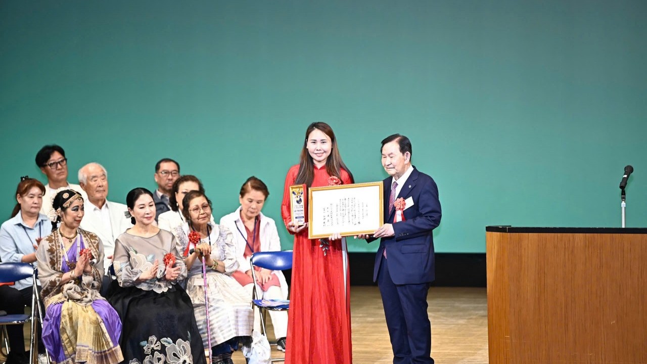 Vietnamese honoured with Global Citizen Community Award 2026 in Japan