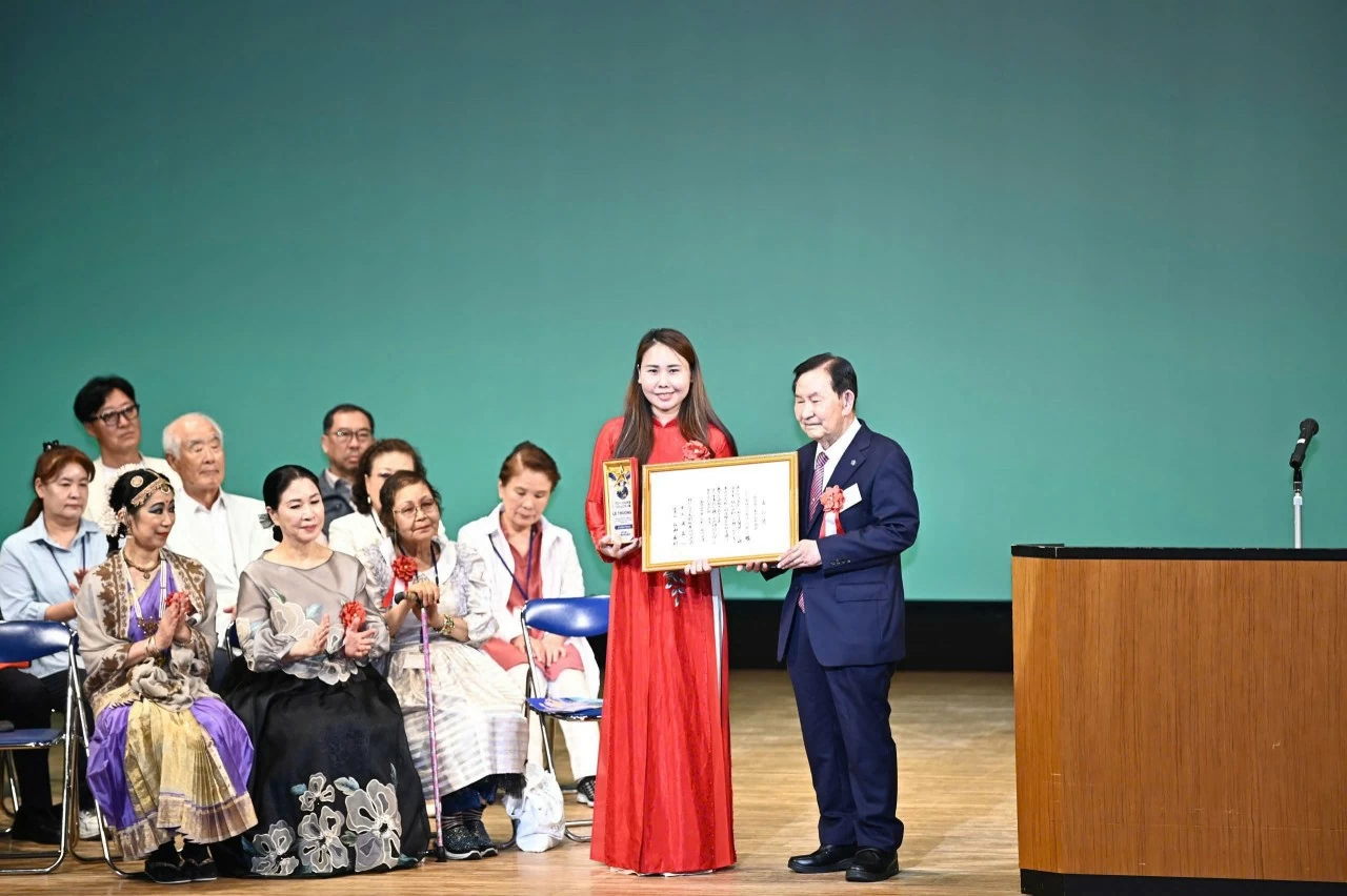 Vietnamese honoured with Global Citizen Community Award 2026 in Japan