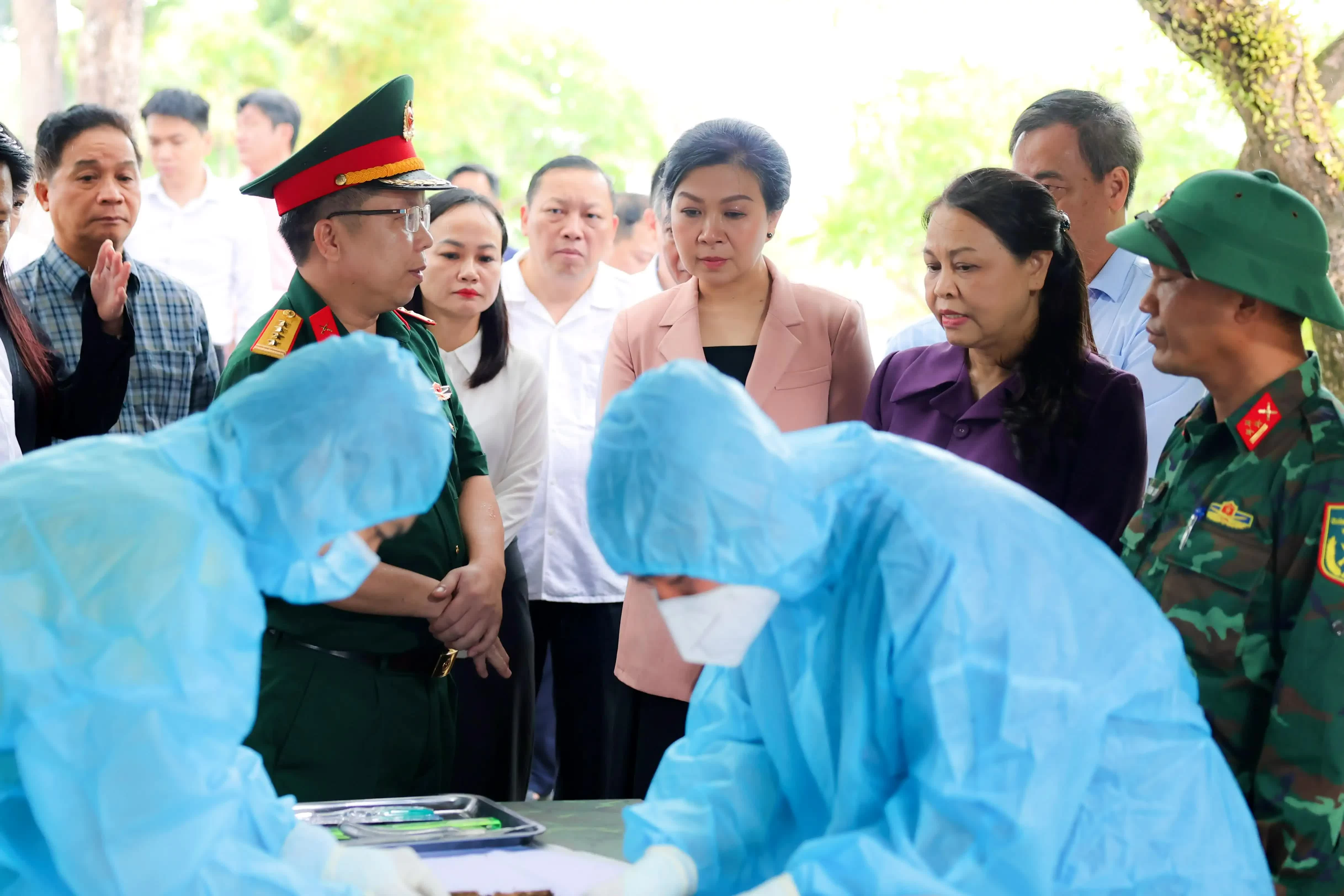 Journey of gratitude: Supporting the mission to bring fallen heroes home in Quang Tri