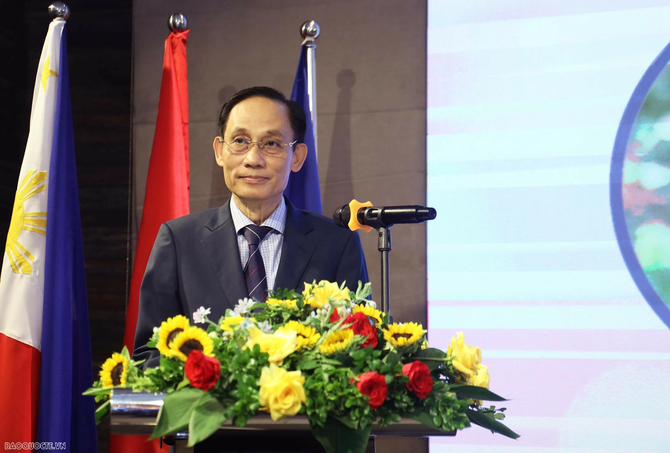 Foreign Minister Le Hoai Trung attends ceremony marking 50 years of Vietnam–Philippines diplomatic relations