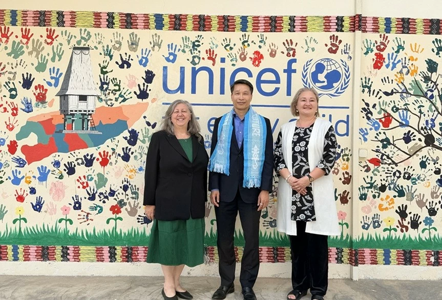 Vietnam and UNICEF collaborate to promote digital transformation and child welfare in Timor-Leste