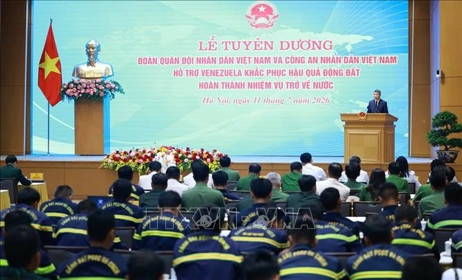 Thủ tướng Lê Minh Hưng: Sức mạnh quốc gia đo bằng năng lực chia sẻ trách nhiệm với cộng đồng quốc tế