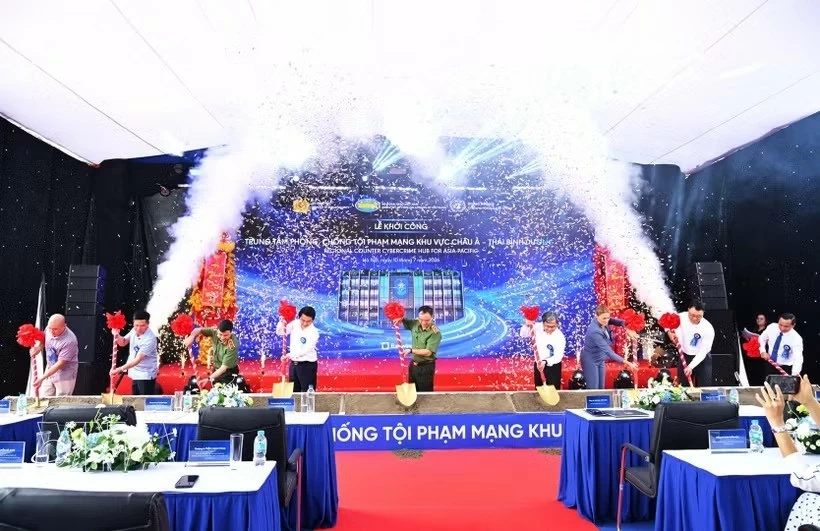 Headquarters of Asia-Pacific Counter-Cybercrime Hub breaks ground in Hanoi