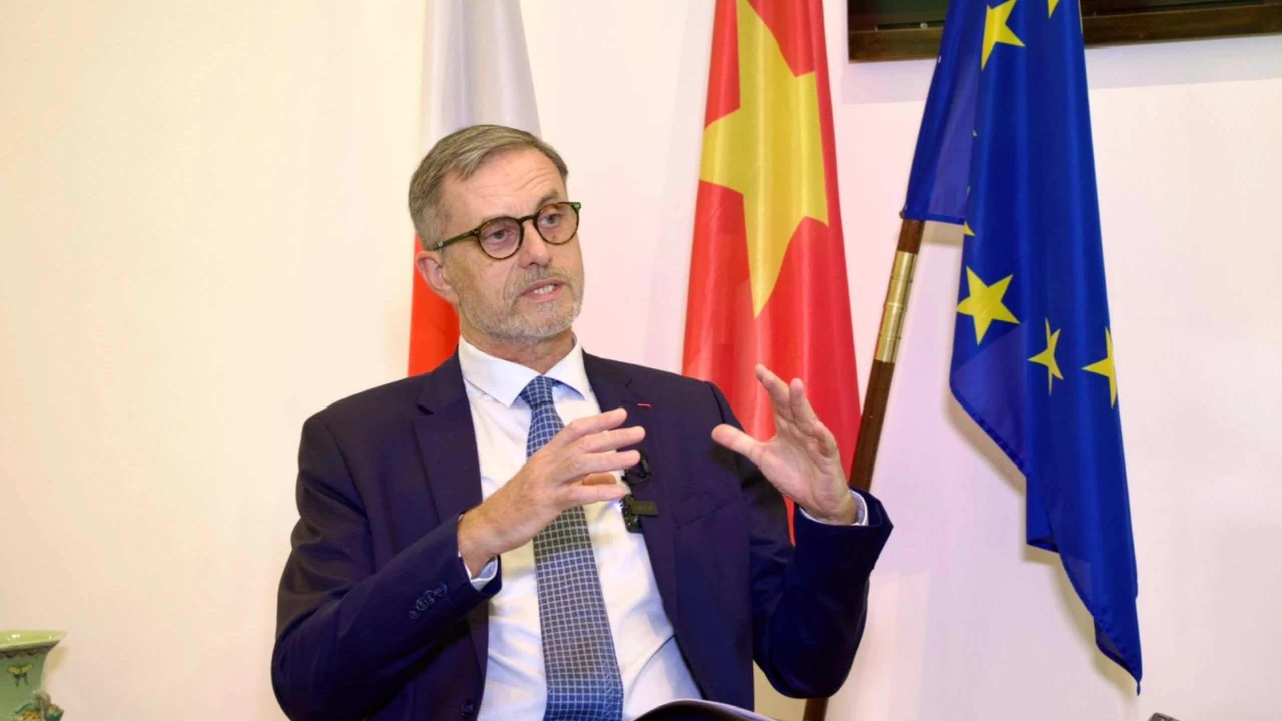 French Ambassador Olivier Brochet: New momentum for Vietnam-France Comprehensive Strategic Partnership