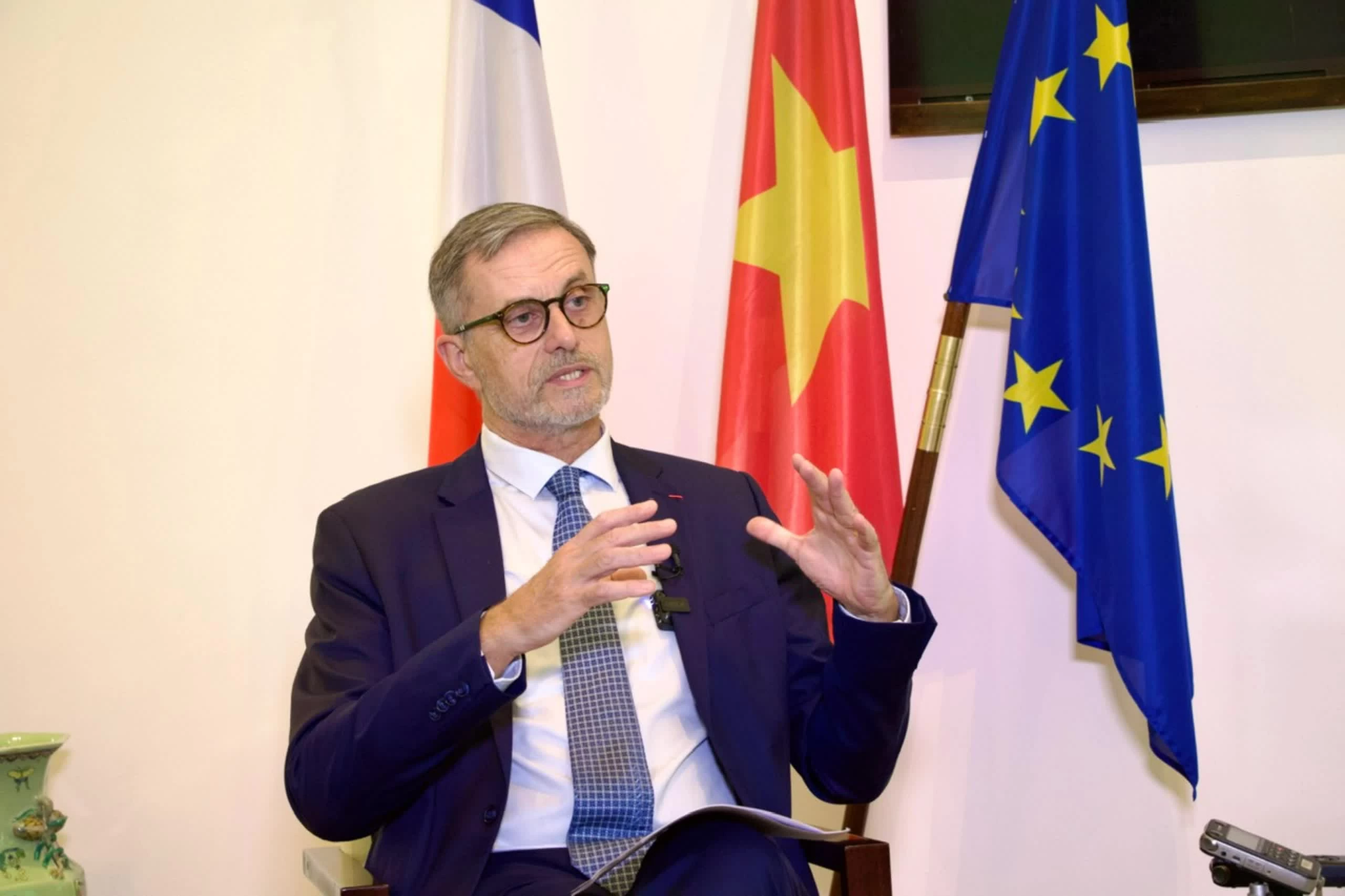 French Ambassador Olivier Brochet: New momentum for Vietnam-France Comprehensive Strategic Partnership