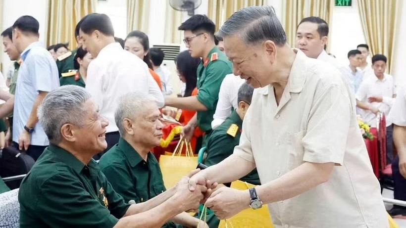 General Secretary, President To Lam calls for better care for invalids, revolutionary contributors