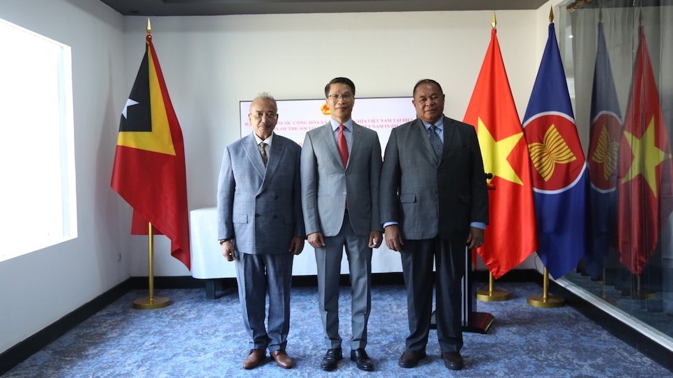 Inauguration of the Vietnamese Embassy headquarters in Timor-Leste
