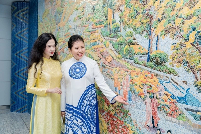 Inauguration of public art space at Ben Thanh Metro Station