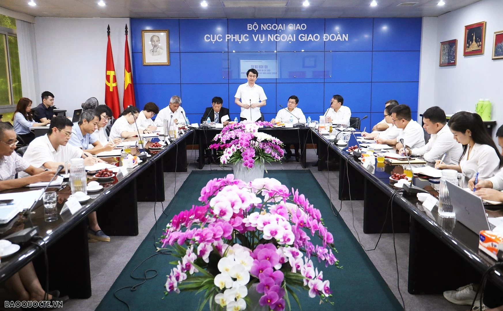 Deputy FM Le Anh Tuan praises comprehensive achievements of the Service Department for Diplomatic Corps