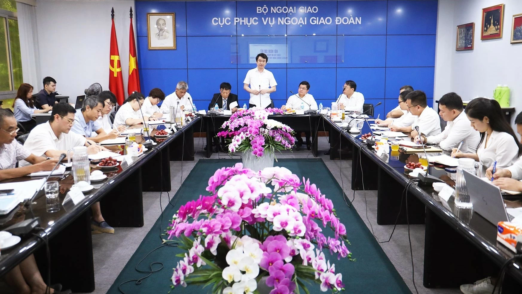Deputy FM Le Anh Tuan praises comprehensive achievements of the Service Department for Diplomatic Corps