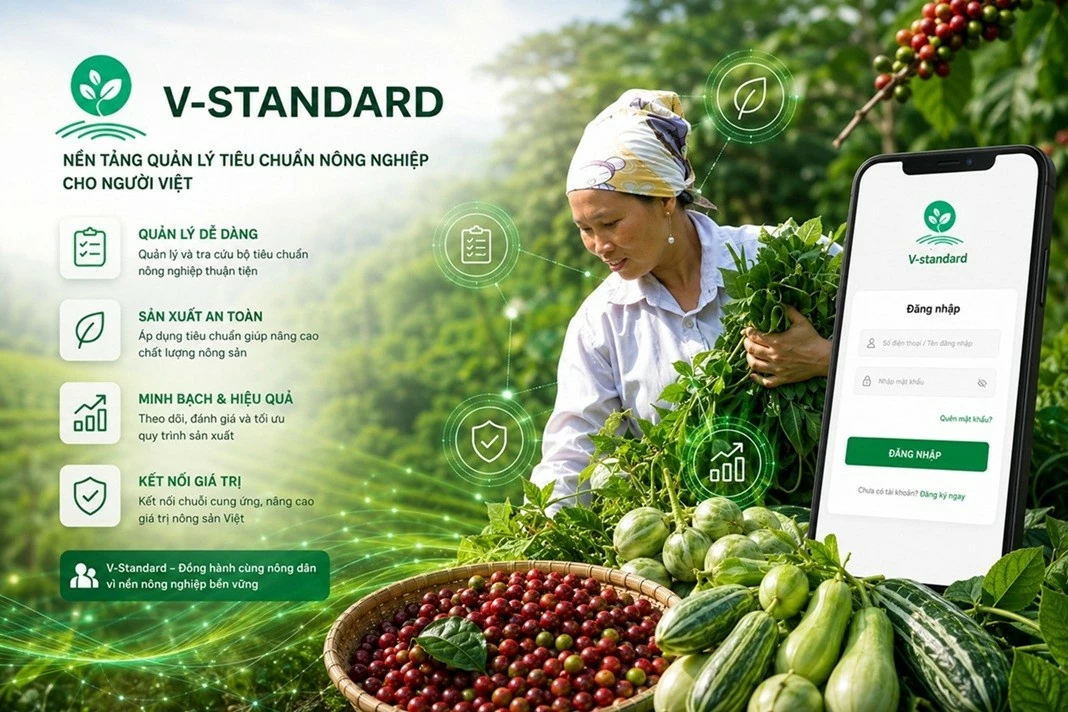 V-Standard platform elevates Vietnamese agricultural products to international markets