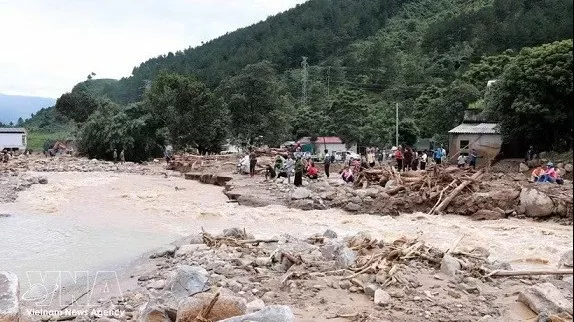Floods, landslides wreak havoc on northern mountainous region
