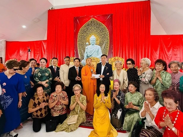 Inauguration of Hoa Nghiem Pagoda in Northeast Thailand