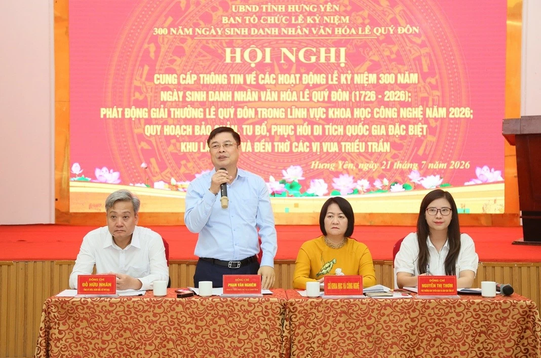300th birth anniversary of Cultural Icon Le Quy Don: Hung Yen celebrates his lasting legacy and cultural identity