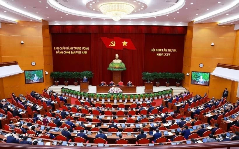 14th Party Central Committee’s third plenum opened in Hanoi