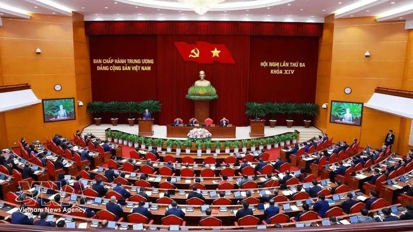 14th Party Central Committee’s third plenum opened in Hanoi
