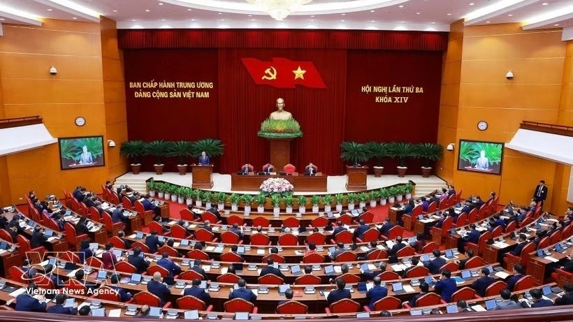 14th Party Central Committee’s third plenum opened in Hanoi