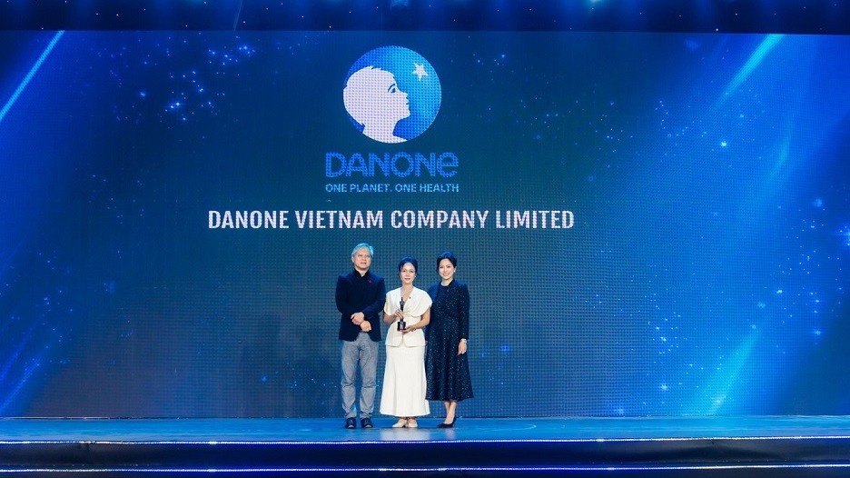 Danone Vietnam celebrates four wins at HR Asia Awards 2026