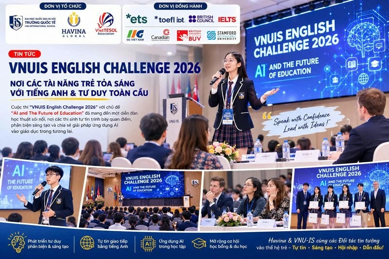 VNUIS English Challenge 2026: The gateway to global integration for the digital citizen generation