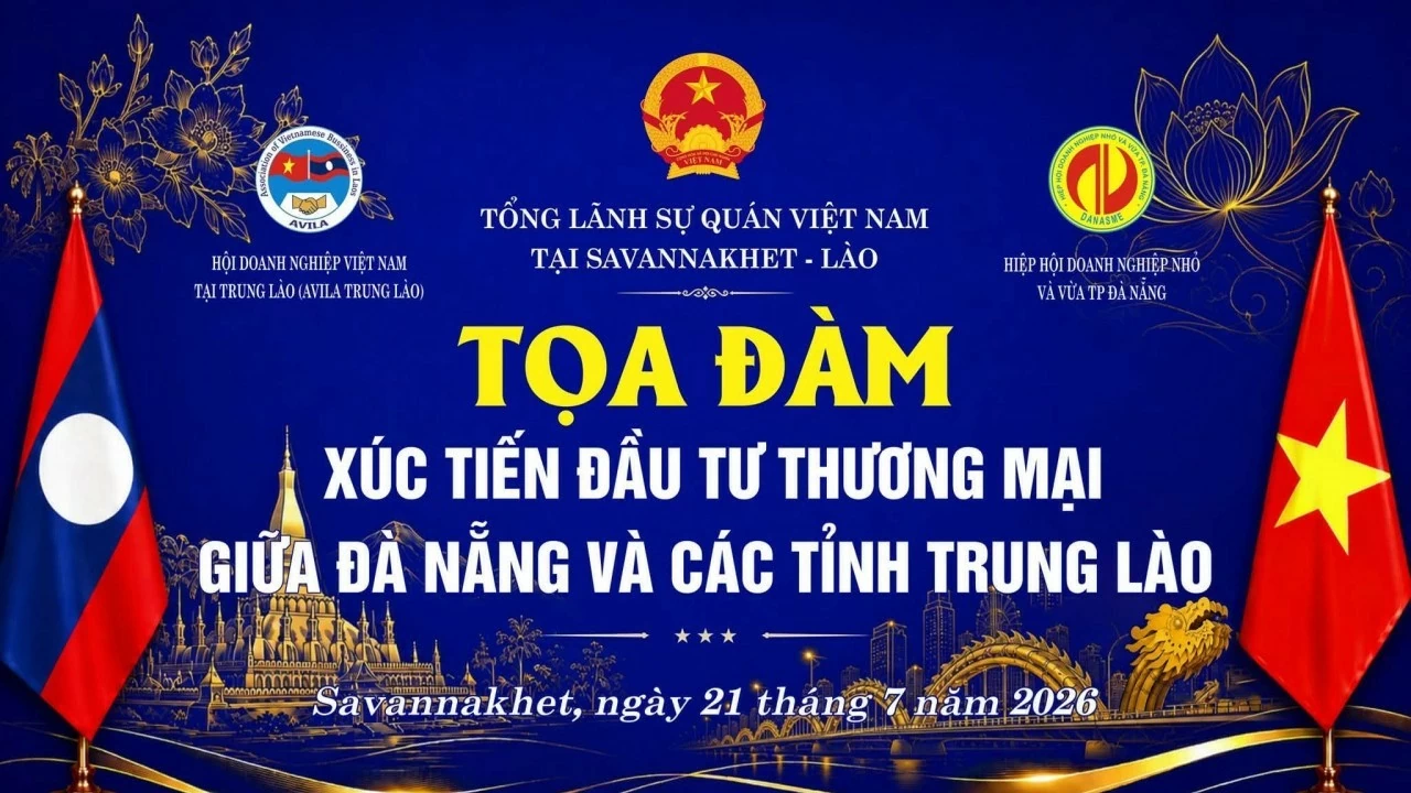 Investment and Trade Promotion Seminar between Da Nang City and Central Lao Provinces