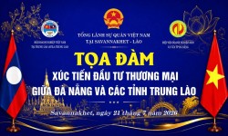 Investment and Trade Promotion Seminar between Da Nang City and Central Lao Provinces