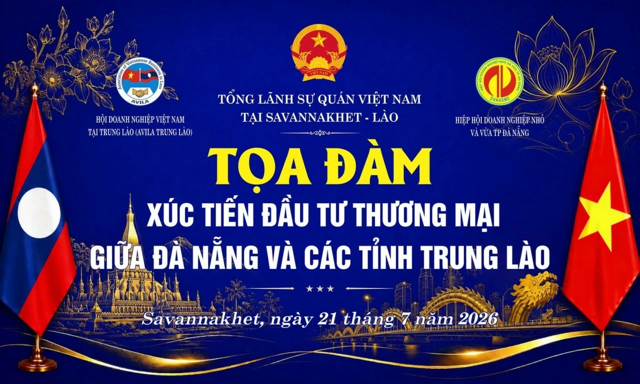Investment and Trade Promotion Seminar between Da Nang City and Central Lao Provinces