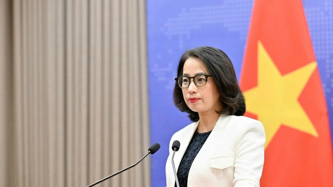 Request for the United States to fully assess Vietnam's legislative and enforcement efforts: Spokesperson Pham Thu Hang
