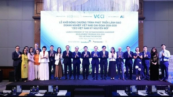 Launch of the Vietnamese Business Leadership Development Program 'CEO Vietnam New Era'