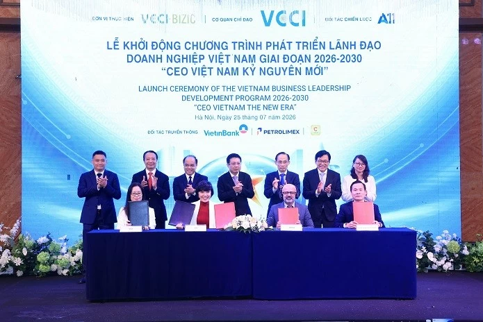 Launch of the Vietnamese Business Leadership Development Program 'CEO Vietnam New Era'