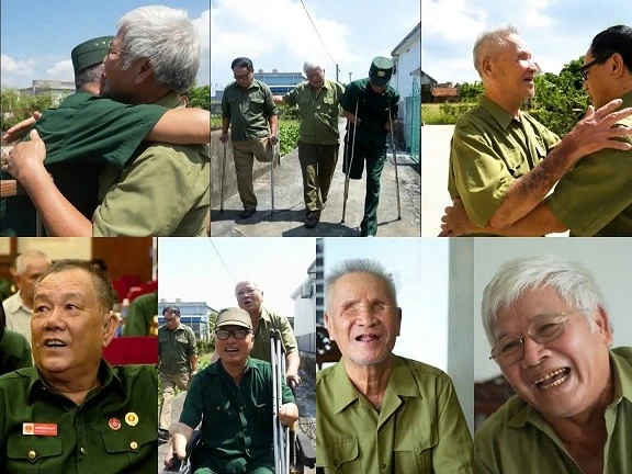 War Invalids and Martyrs' Day: A soldiers' reunion inspires the tribute song 'Thap len Viet Nam'
