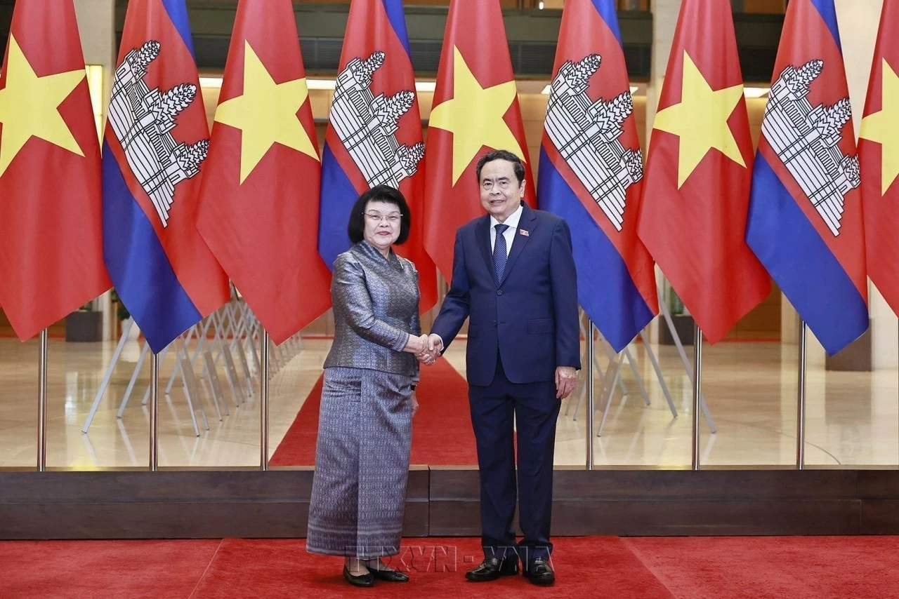 Cambodian National Assembly President Samdech Khuon Sudary concludes official visit to Vietnam