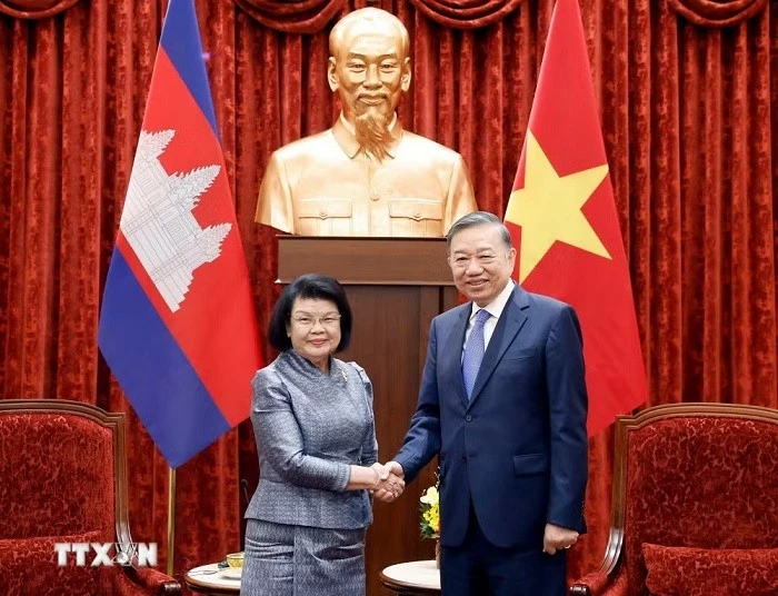 Cambodian NA President Khuon Sudary: Preserving Vietnam–Cambodia friendship tradition is a responsibility to history, a commitment to the future