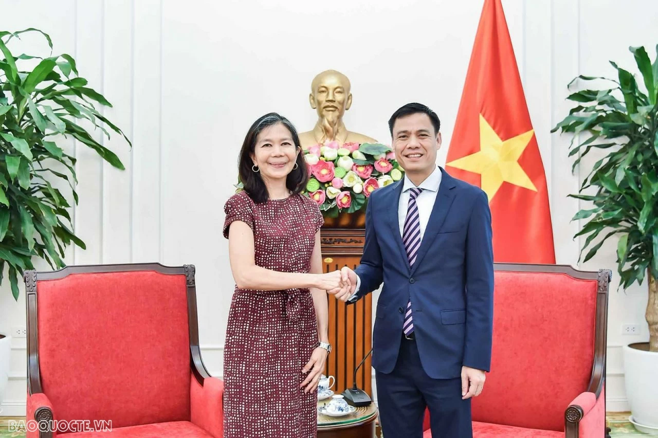 Deputy Minister Dang Hoang Giang receives UN Resident Coordinator in Vietnam