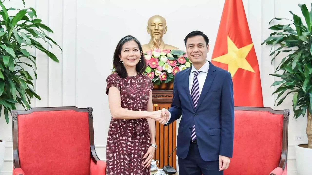 Deputy Minister Dang Hoang Giang receives UN Resident Coordinator in Vietnam