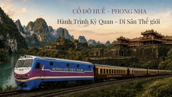 New train service to connect Hue and Phong Nha-Ke Bang, boosting central Vietnam tourism