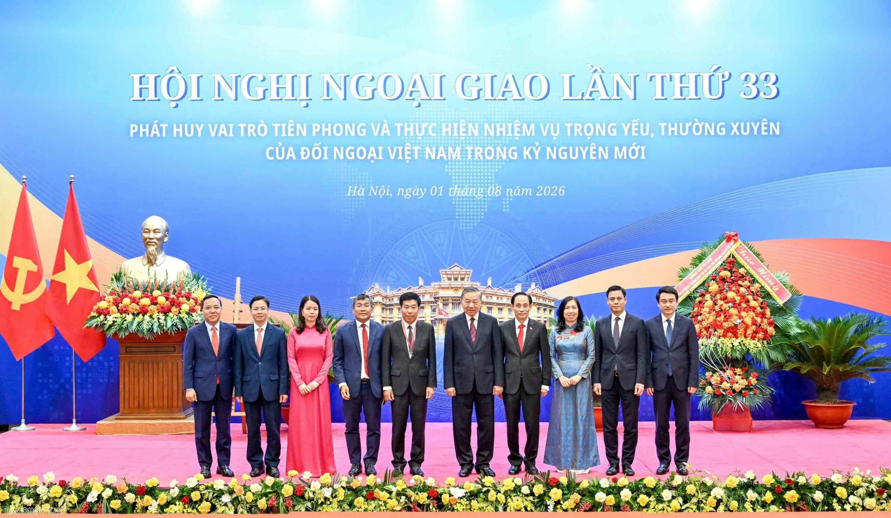 [Live] General Secretary, President To Lam attends opening session of the 33rd Diplomatic Conference—the first diplomatic gathering of the new era