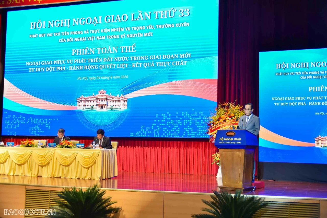 33rd Diplomatic Conference: Highlights of the Plenary session on diplomacy serving national development in the new era