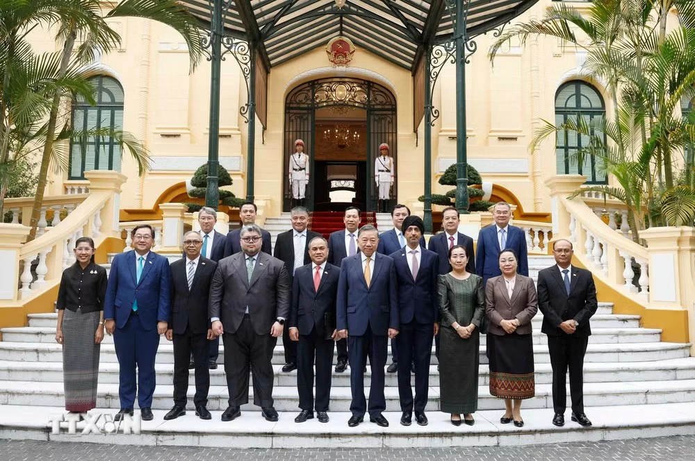 General Secretary, President To Lam receives ASEAN Ambassadors and Chargé d'Affaires on courtesy call General Secretary, President To Lam receives ASEAN Ambassadors and Chargé d'Affaires on courtesy call