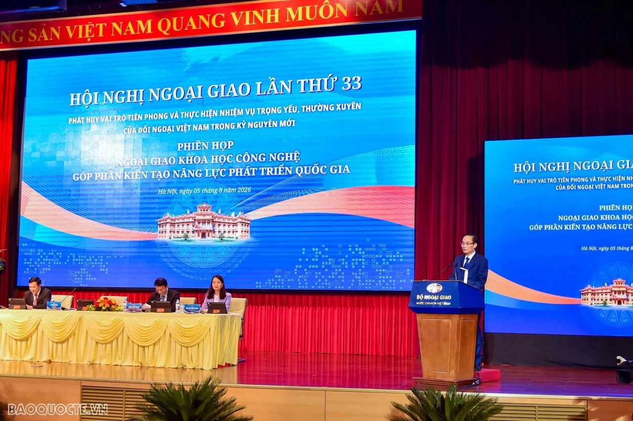 33rd Diplomatic Conference: Highlights from the session on science and technology diplomacy contributing to national development