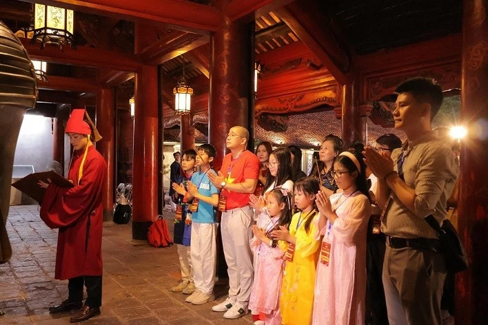 Vietnamese Oratory Contest 2026: Vietnamese 'Language Ambassadors' embark on a journey to the roots in Hanoi