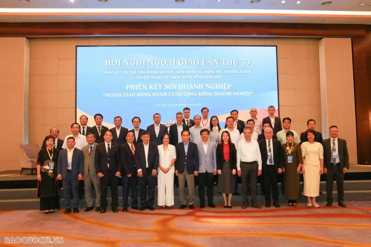 33rd Diplomatic Conference: Diplomacy supports businesses, expanding development space for Vietnam