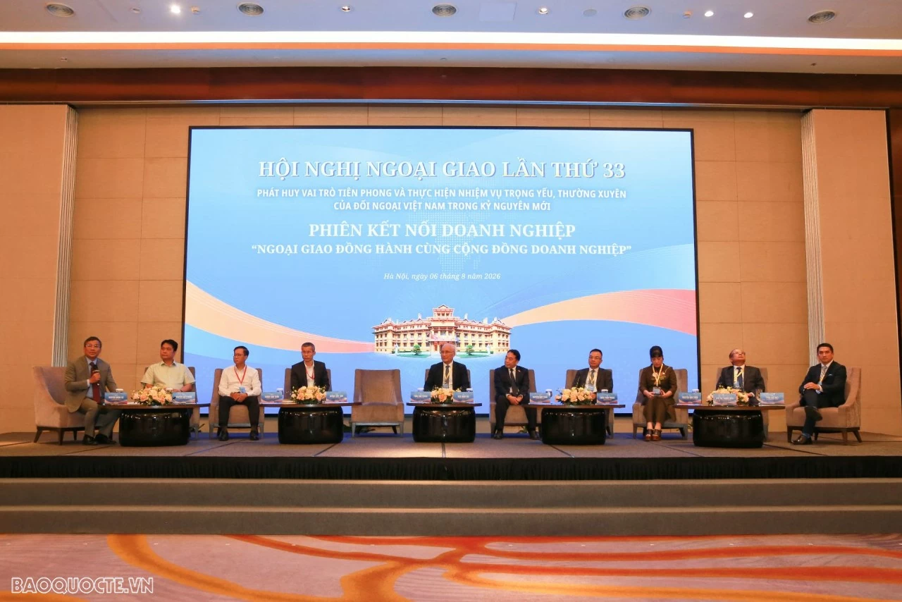 33rd Diplomatic Conference: Diplomacy supports businesses, expanding development space for Vietnam
