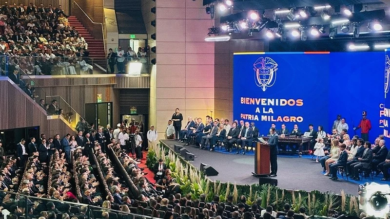 Special Envoy of the President attends inauguration of Colombian President Special Envoy of the President attends inauguration of Colombian President
